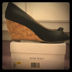 NINE WEST Peep-Toe Pumps